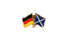 Freundschaftspin Deutschland - Schottland - 22 mm