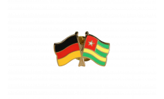 Freundschaftspin Deutschland - Togo - 22 mm