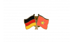 Freundschaftspin Deutschland - Vietnam - 22 mm