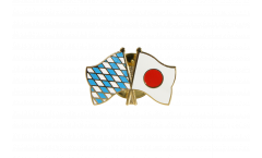 Freundschaftspin Bayern - Japan - 22 mm