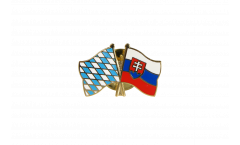 Freundschaftspin Bayern - Slowakei - 22 mm