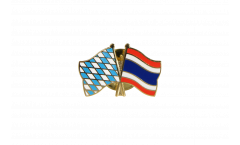 Freundschaftspin Bayern - Thailand - 22 mm