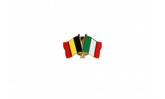Freundschaftspin Belgien - Italien - 22 mm