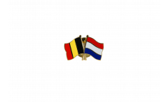 Freundschaftspin Belgien - Niederlande - 22 mm