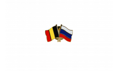 Freundschaftspin Belgien - Russland - 22 mm