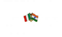 Freundschaftspin Italien - Indien - 22 mm