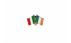 Freundschaftspin Italien - Irland - 22 mm