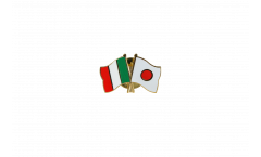 Freundschaftspin Italien - Japan - 22 mm