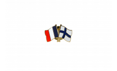 Freundschaftspin Frankreich - Finnland - 22 mm