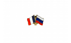 Freundschaftspin Frankreich - Russland - 22 mm