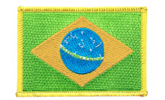 Aufnäher Brasilien - 8 x 6 cm