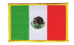 Aufnäher Mexiko - 8 x 6 cm