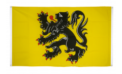 Balkonflagge Belgien Flandern - 90 x 150 cm