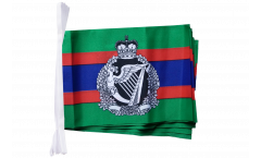 Fahnenkette Großbritannien British Army Royal Irish Regiment - 15 x 22 cm