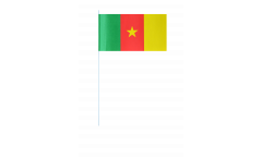 Papierfahnen Kamerun - 12 x 24 cm