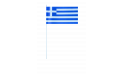 Papierfahnen Griechenland - 12 x 24 cm