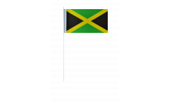 Papierfahnen Jamaika - 12 x 24 cm
