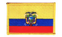 Aufnäher Ecuador - 8 x 6 cm