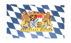 Balkonflagge Deutschland Bayern Freistaat - 90 x 150 cm