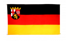 Balkonflagge Deutschland Rheinland-Pfalz - 90 x 150 cm