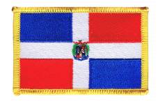 Aufnäher Dominikanische Republik - 8 x 6 cm