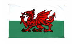 Balkonflagge Wales - 90 x 150 cm