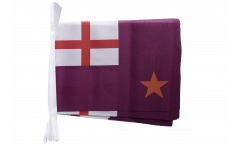 Fahnenkette Großbritannien Orange Order Purple Standard - 15 x 22 cm