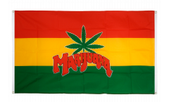 Balkonflagge Marijuana - 90 x 150 cm
