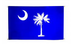 Balkonflagge USA South Carolina - 90 x 150 cm