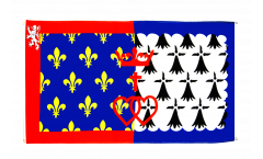 Balkonflagge Frankreich Pays de la Loire - 90 x 150 cm