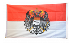 Balkonflagge Deutschland Stadt Köln mit großem Wappen - 90 x 150 cm