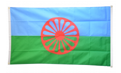 Balkonflagge Sinti und Roma - 90 x 150 cm