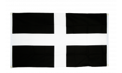 Balkonflagge Großbritannien St. Piran Cornwall - 90 x 150 cm