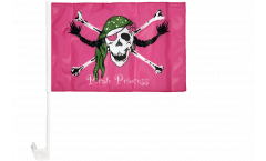 Autofahne Pirat Pirate Princess Prinzessin - 30 x 40 cm