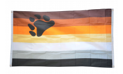 Balkonflagge Gay Pride Bear - 90 x 150 cm
