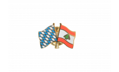 Freundschaftspin Bayern - Libanon - 22 mm