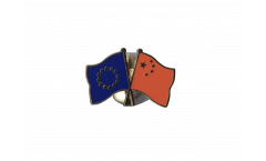 Freundschaftspin Europa - China - 22 mm