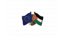 Freundschaftspin Europa - Palästina - 22 mm