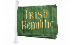Fahnenkette Irland Irish Republic Osteraufstand 1916 - 30 x 45 cm