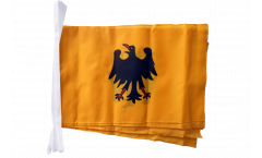 Fahnenkette Heiliges Römisches Reich Deutscher Nation vor 1400 - 30 x 45 cm