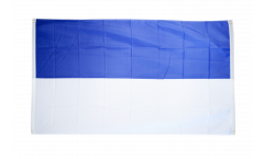 Balkonflagge Blau-Weiß - 90 x 150 cm