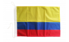 Bootsfahne Kolumbien - 30 x 40 cm