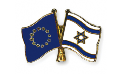 Freundschaftspin Europa - Israel - 22 mm