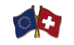 Freundschaftspin Europa - Schweiz - 22 mm