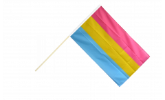 Stockflagge Pansexuell
