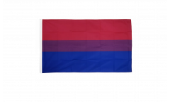 Flagge mit Hohlsaum Bi Pride
