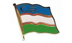 Flaggen-Pin Usbekistan - 2 x 2 cm