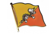 Flaggen-Pin Bhutan - 2 x 2 cm
