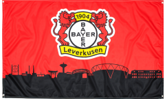 Hissflagge Bayer 04 Leverkusen - 90 x 150 cm