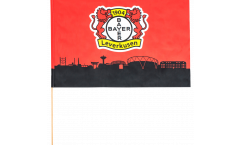 Stockflagge Bayer 04 Leverkusen - 60 x 90 cm